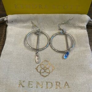 Kendra Scott Silver hoop earrings